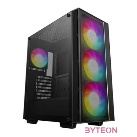 DeepCool Matrexx 55 Mesh V4 C Tempered Glass Black