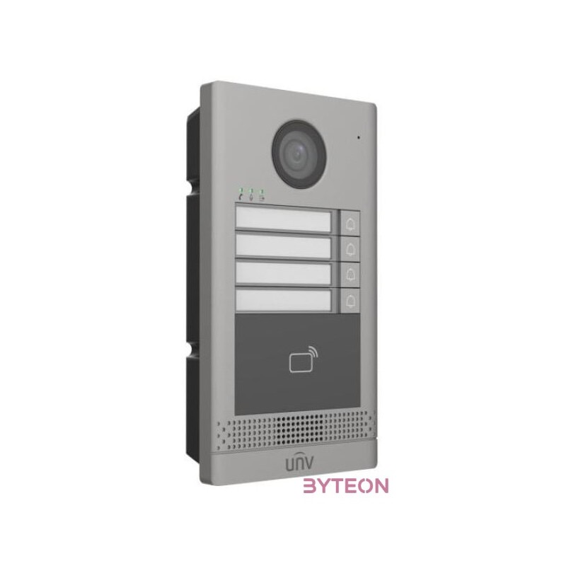 Uniview OEU-202S-HMK4 4 lakásos kültéri egység fém előlappal