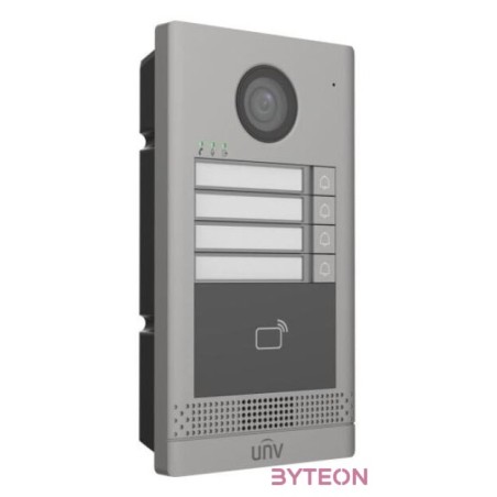Uniview OEU-202S-HMK4 4 lakásos kültéri egység fém előlappal