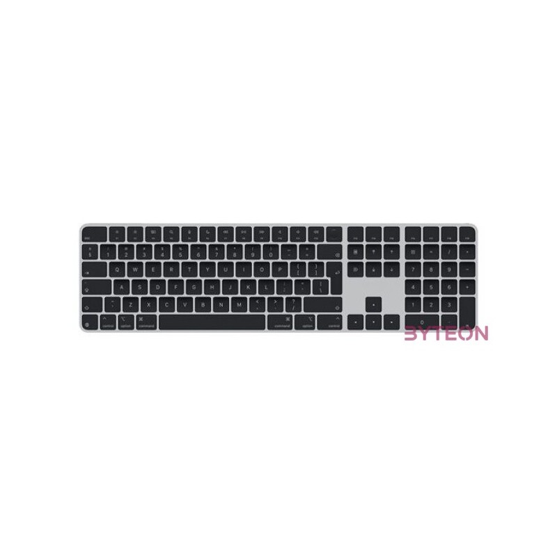 Apple Magic Keyboard (2024) Touch ID and Numeric Keypad Bluetooth Keyboard Black HU