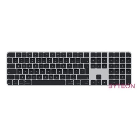 Apple Magic Keyboard (2024) Touch ID and Numeric Keypad Bluetooth Keyboard Black HU