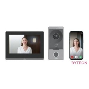 Uniview KIT,201S,372S 1 lakásos kaputelefon KIT