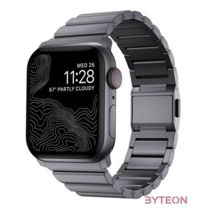 Nomad Aluminum Band, space grey - Apple Watch Ultra (49mm) 8,7 (45mm),6,SE,5,4 (44mm),3,2,1 (42mm)