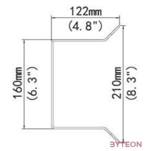 Uniview Sarok konzol PTZ kamerákhoz