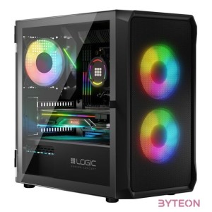 Logic Portos ARGB Mini Window Black