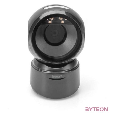 Digitus 2D Desktop USB Barcode Vonalkódolvasó Black