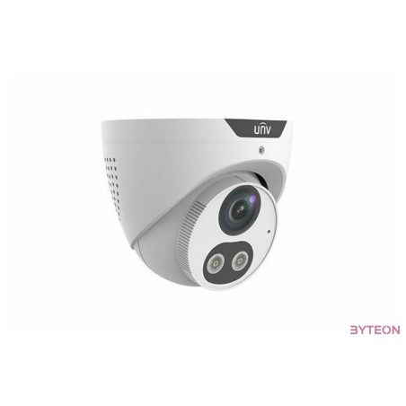 Uniview Prime-I 4MP Tri-Guard turret dómkamera, 4mm fix objektívvel, mikrofonnal és hangszóróval