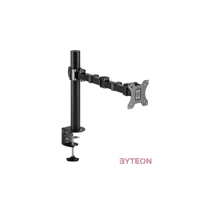 ACT AC8325 Single Monitor Arm Office Solid Pro 10-32 Black