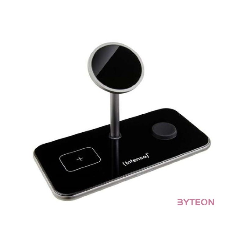 Intenso MB13 3in1 Magnetic Wireless Charger Black
