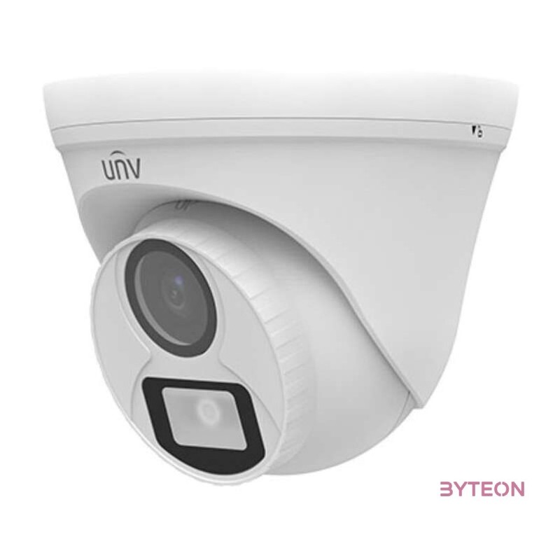 Uniview 5MP analóg ColorHunter turret dómkamera, 4mm fix objektívvel