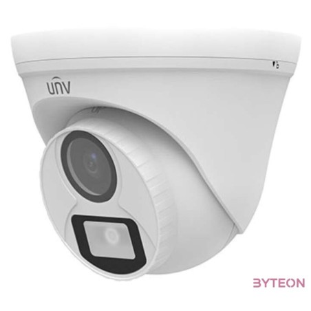 Uniview 5MP analóg ColorHunter turret dómkamera, 4mm fix objektívvel