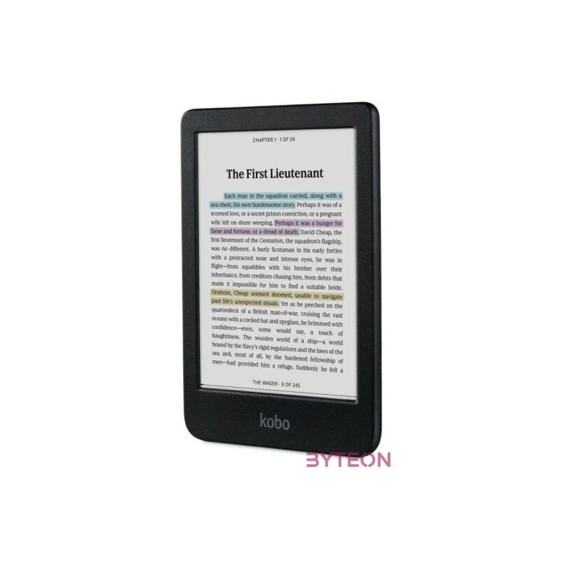 Kobo Clara Colour 6 E-book olvasó 16GB Black