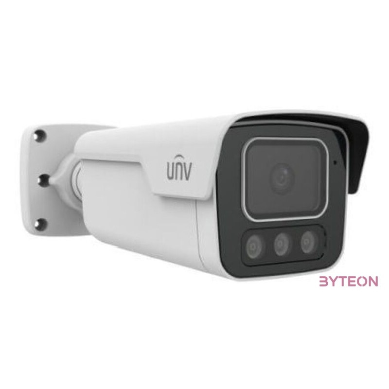 Uniview Prime 5MP Tri-Guard 2.0 csőkamera, 4mm fix objektívvel, mikrofonnal és hangszóróval