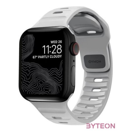 Nomad Sport Strap S,M, grey - Apple Watch 7 (41mm),6,SE,5,4 (40mm),3,2,1 (38mm)