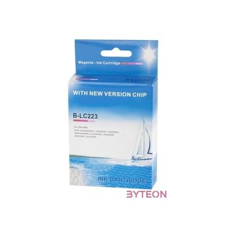 ECO Brother LC223XL utángyártott Magenta tintapatron