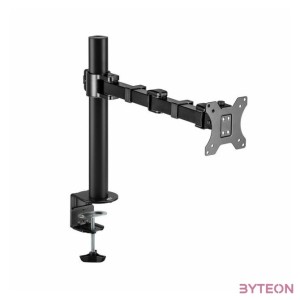 ACT AC8325 Single Monitor Arm Office Solid Pro 10-32 Black