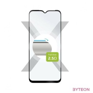 FIXED Teljesen fedő védőfólia Samsung Galaxy A14 5G készülékhez, Fix, Biztonságos üveg, Fekete