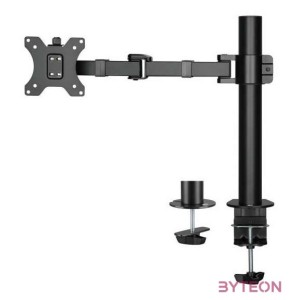 ACT AC8325 Single Monitor Arm Office Solid Pro 10-32 Black