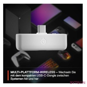 Steelseries Arctis Nova 5X Wireless Bluetooth Gaming Headset White