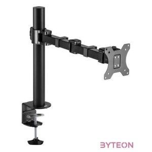 ACT AC8325 Single Monitor Arm Office Solid Pro 10-32 Black
