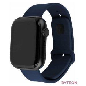 FIXED Sporty szilikon szíj az Apple Watch Ultra 49mm-es okosórákhoz , kék