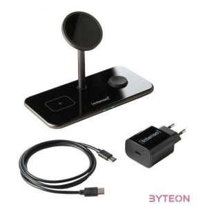 Intenso MB13 3in1 Magnetic Wireless Charger Black