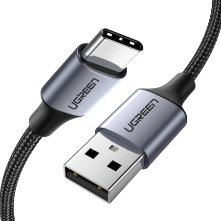 USB-kábel USB-C-hez UGREEN US288, 3m (fekete)