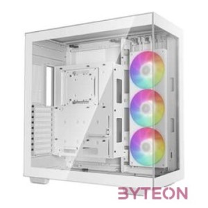 DeepCool CH780 WH Tempered Glass White