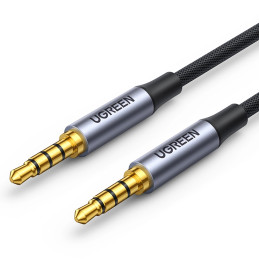 UGREEN AV183 Mini jack kábel 3.5 mm, AUX, 2m (fekete)