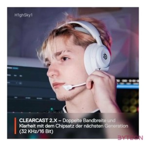 Steelseries Arctis Nova 5X Wireless Bluetooth Gaming Headset White