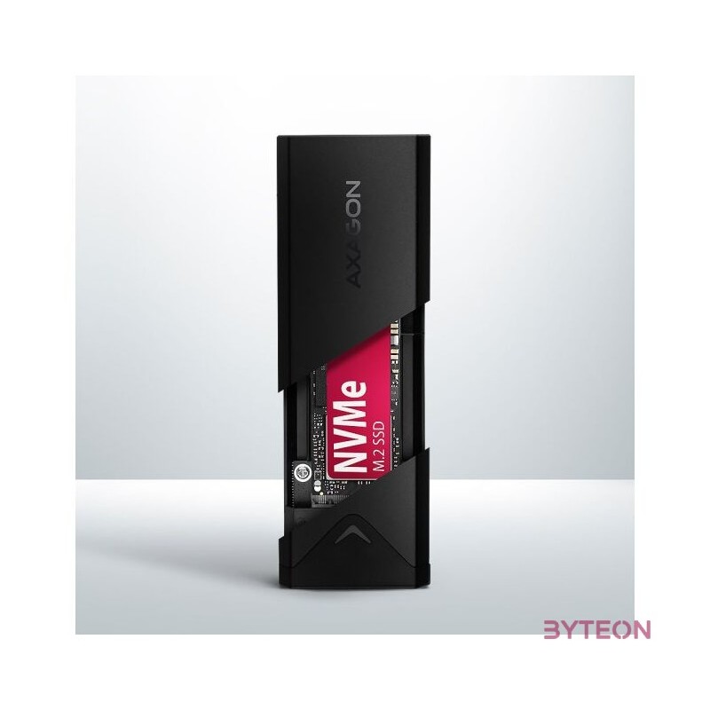 AXAGON EEM2-UB2 USB-C 3.2 Gen 2 NVMe M.2 box Black