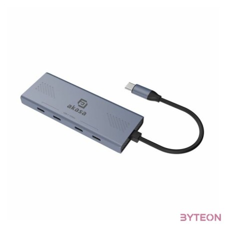 HUB USB Akasa 10Gbps USB Type-C 4 Port Hub, 4xType-C