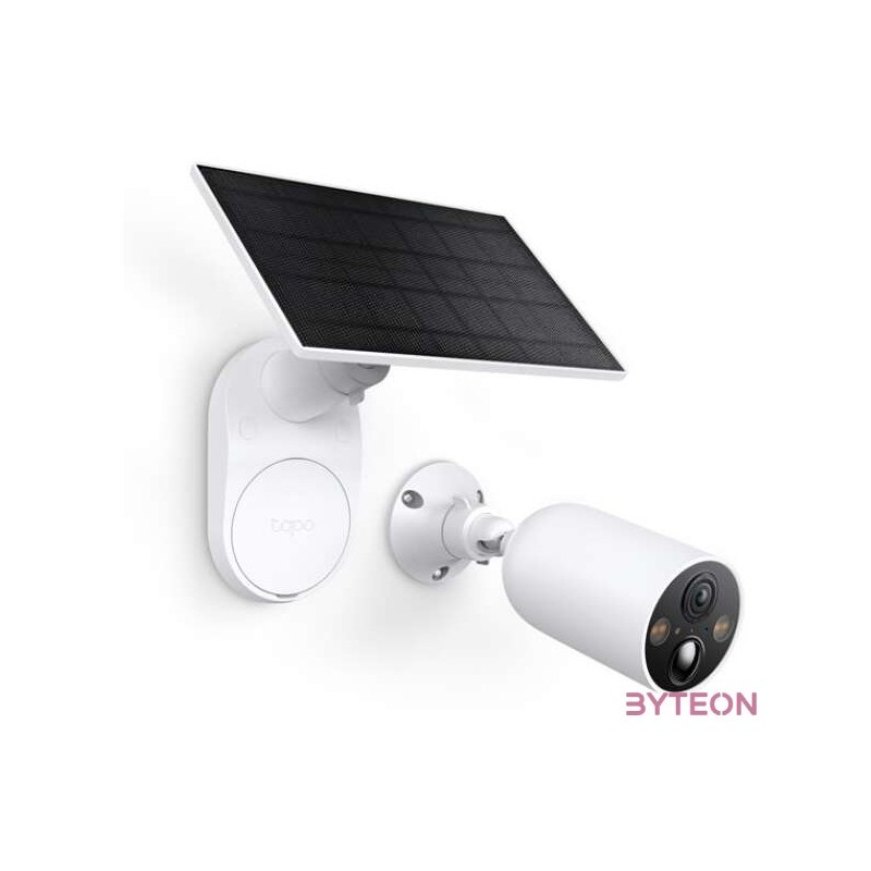 TP-LINK Wireless Kamera Cloud beltéri,kültéri  Okos Solar Panel IP65, TAPO C425 KIT
