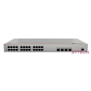 Huawei eKit Switch 24x1000Mbps (400W POE)  4x10GE (SFP)  1konzol port, iStack, Rackes - S310-24P4X