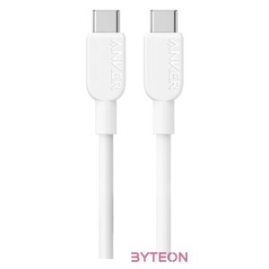 ANKER Töltőkábel, 310, USB-C - USB-C, 240W, fehér - A81D5H21