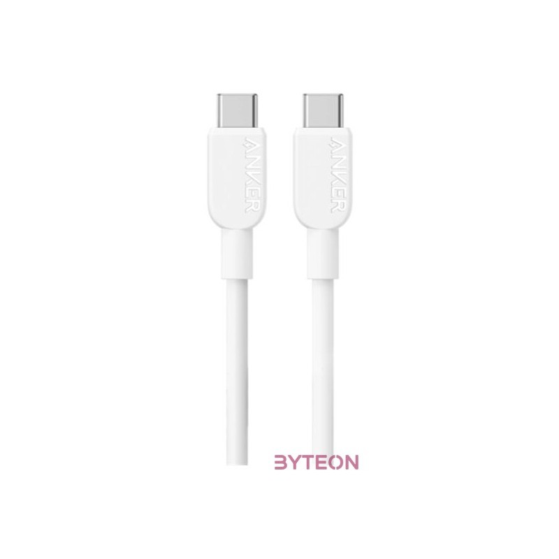 ANKER Töltőkábel, 310, USB-C - USB-C, 240W, fehér - A81D5H21