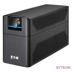 EATON UPS 5E700I, 5e Gen2, IEC, 700VA, 360W, Input C14, Outputs (4) C13, Line-interaktív szünetmentes, AVR, torony