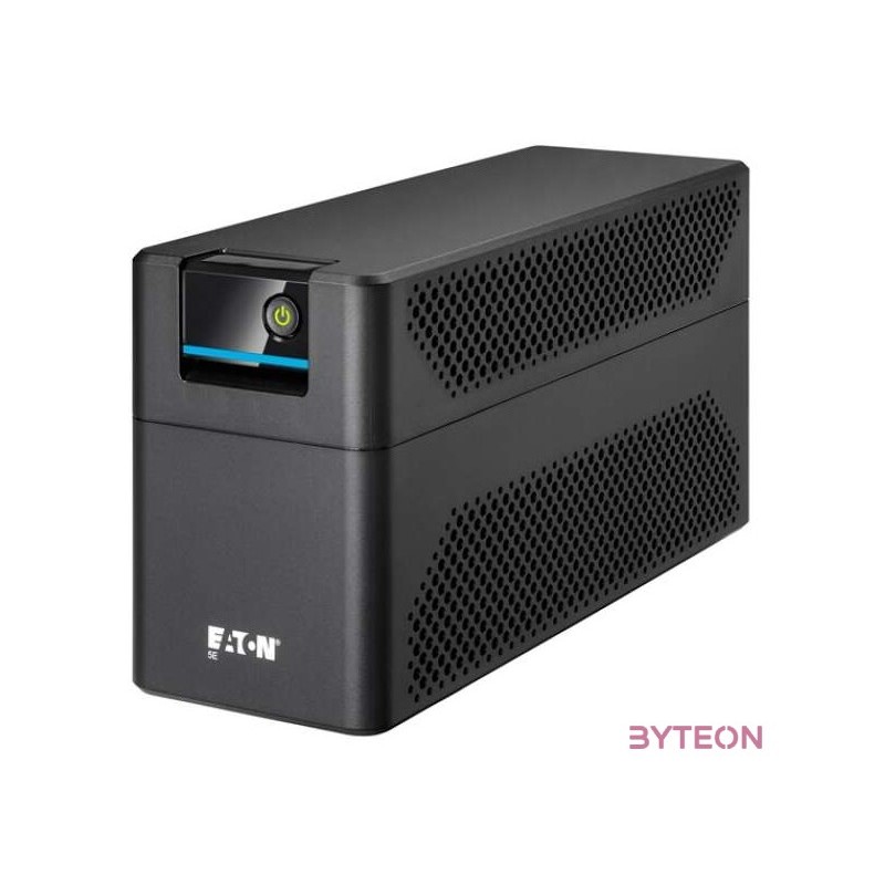 EATON UPS 5E700I, 5e Gen2, IEC, 700VA, 360W, Input C14, Outputs (4) C13, Line-interaktív szünetmentes, AVR, torony