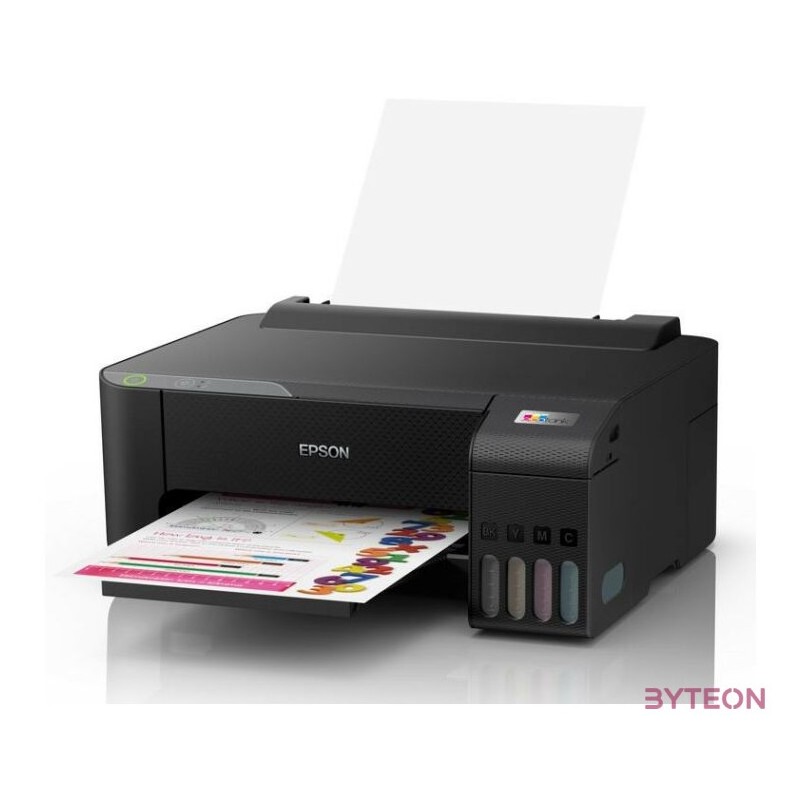 EPSON Tintasugaras nyomtató - EcoTank L1230 (A4, színes, 5760x1440 DPI, 33 lap,perc, USB)
