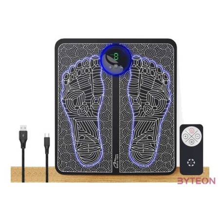 MEDIA-TECH Impulzusos lábmasszázs szőnyeg EMS FOOT MASSAGER