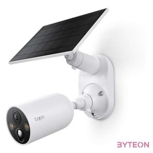 TP-LINK Wireless Kamera Cloud beltéri,kültéri  Okos Solar Panel IP65, TAPO C425 KIT
