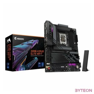 GIGABYTE Alaplap S1851 Z890 AORUS ELITE WIFI7 INTEL Z890, ATX