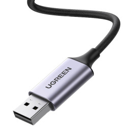 UGREEN CM477 audioadapter, USB-mini Jack 3.5 mm-es AUX (szurke)