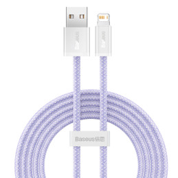 USB-kábel a Lightning Baseus Dynamic, 2,4A, 2m (Violet)