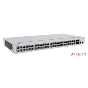 Huawei eKit Switch 48x1000Mbps  4x10GE (SFP)  1konzol port, iStack, Rackes - S310-48T4X