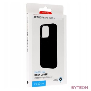 FIXED MagFlow tok Apple iPhone 16 Plus-hoz, fekete