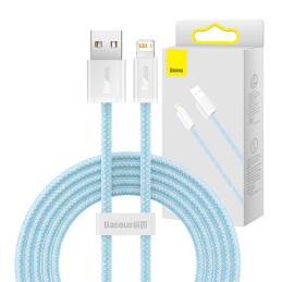 USB-kábel a Lightning Baseus Dynamic, 2,4A, 2m (kék)