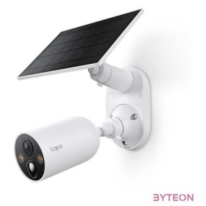 TP-LINK Wireless Kamera Cloud beltéri,kültéri  Okos Solar Panel IP65, TAPO C425 KIT