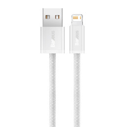 USB-kábel a Lightning Baseus Dynamic, 2,4A, 2m (fehér)