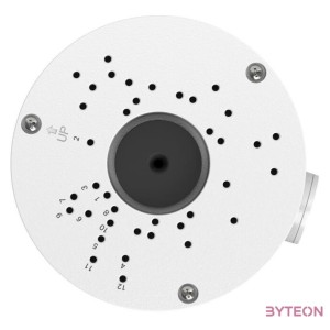 TP-LINK VIGI Kötődoboz kültéri,beltéri, alumínium 130mm Fehér, VJB-300